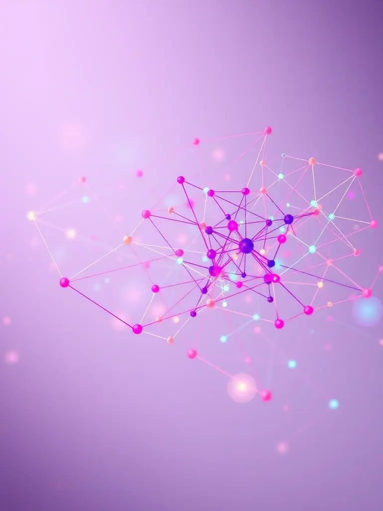 A modern, minimalist graphic representing the convergence of finance, mining, and digital media, symbolizing NordCore Media's expertise in these interconnected sectors.